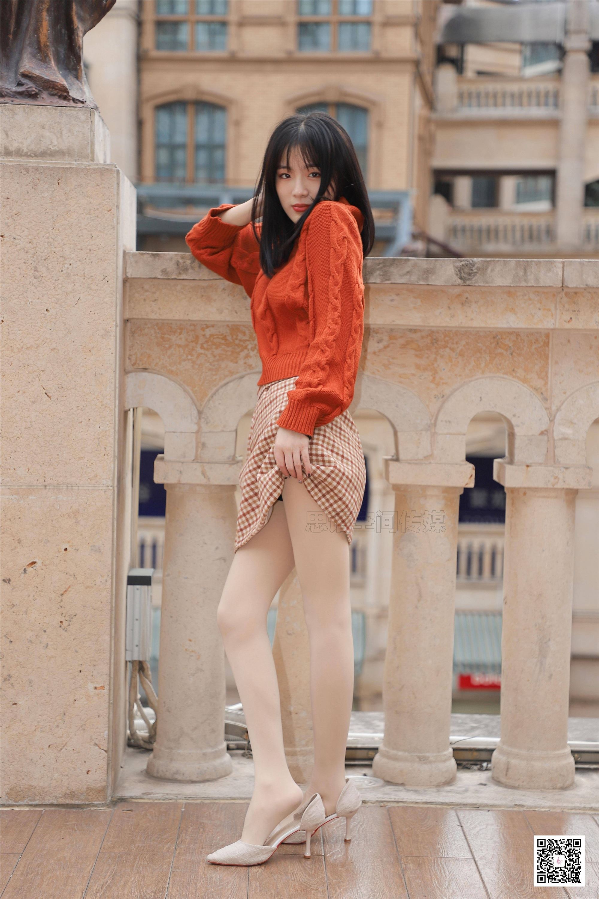 SiHua思话 SJ064 小狐狸仙女 风尖头浅口女鞋